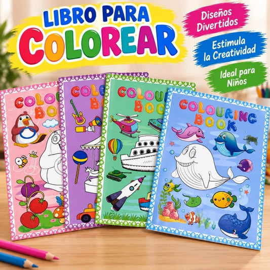 LIBRO COLOREAR 3095