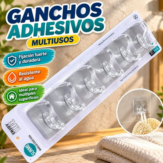 SET VENTOSA 6 GANCHO SURME
