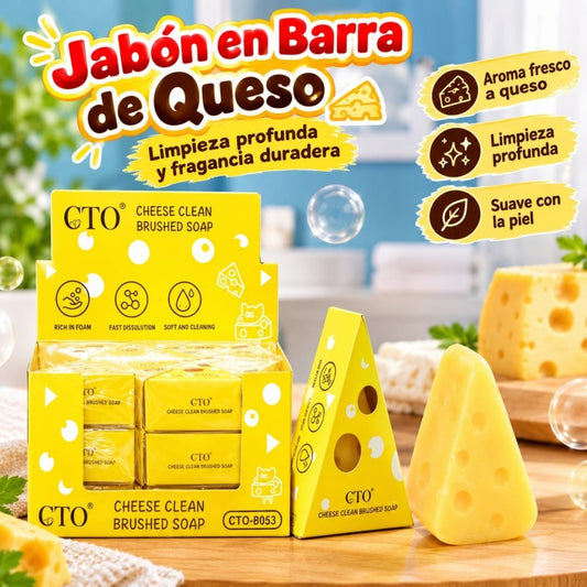 JABON FACIAL FORMA QUESO 100G CTO-8053