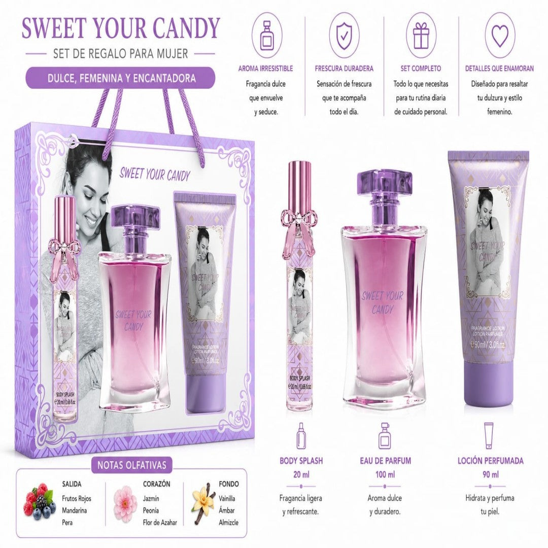 SET PERFUME CORPORAL OLU4013
