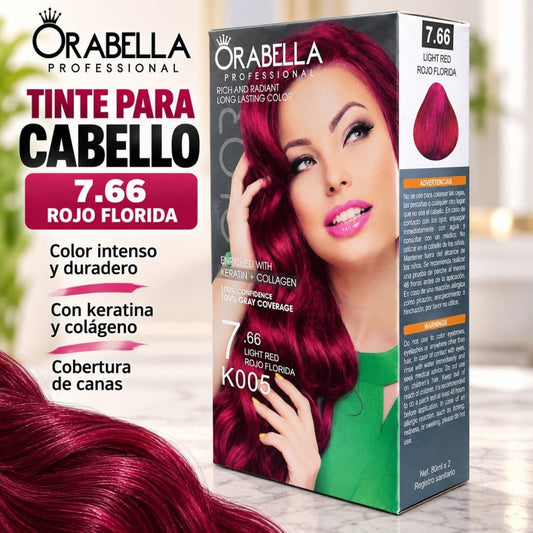 TINTE ORABELLA 7.66 ROJO FLORIDA
