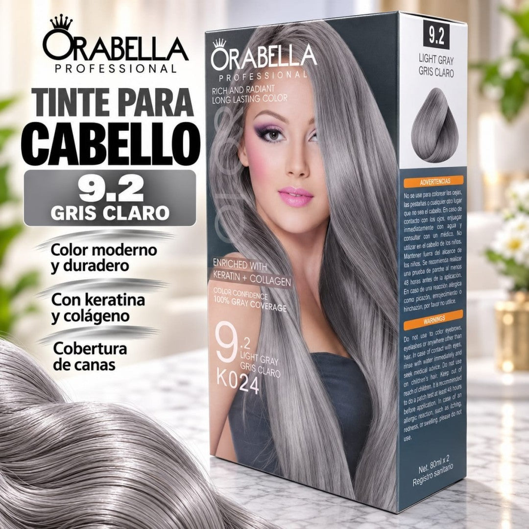TINTE ORABELLA 9.2 GRIS CLARO
