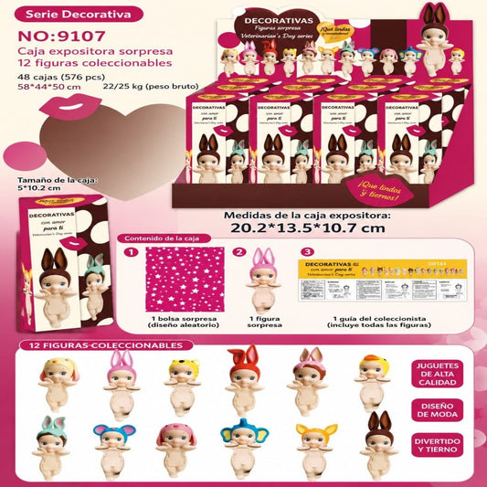 SONNY ANGEL CAJA SORPRESA  12PCS 9107