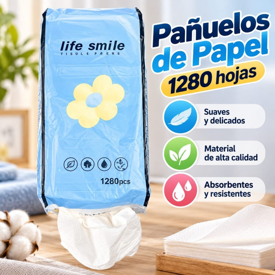 PAPEL HIGIENICO 1280PCS 5665