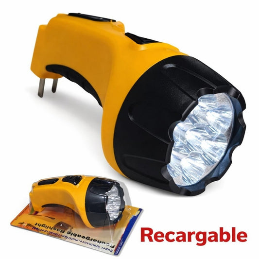 FOCO RECARGABLE AMARILLO 9007-7