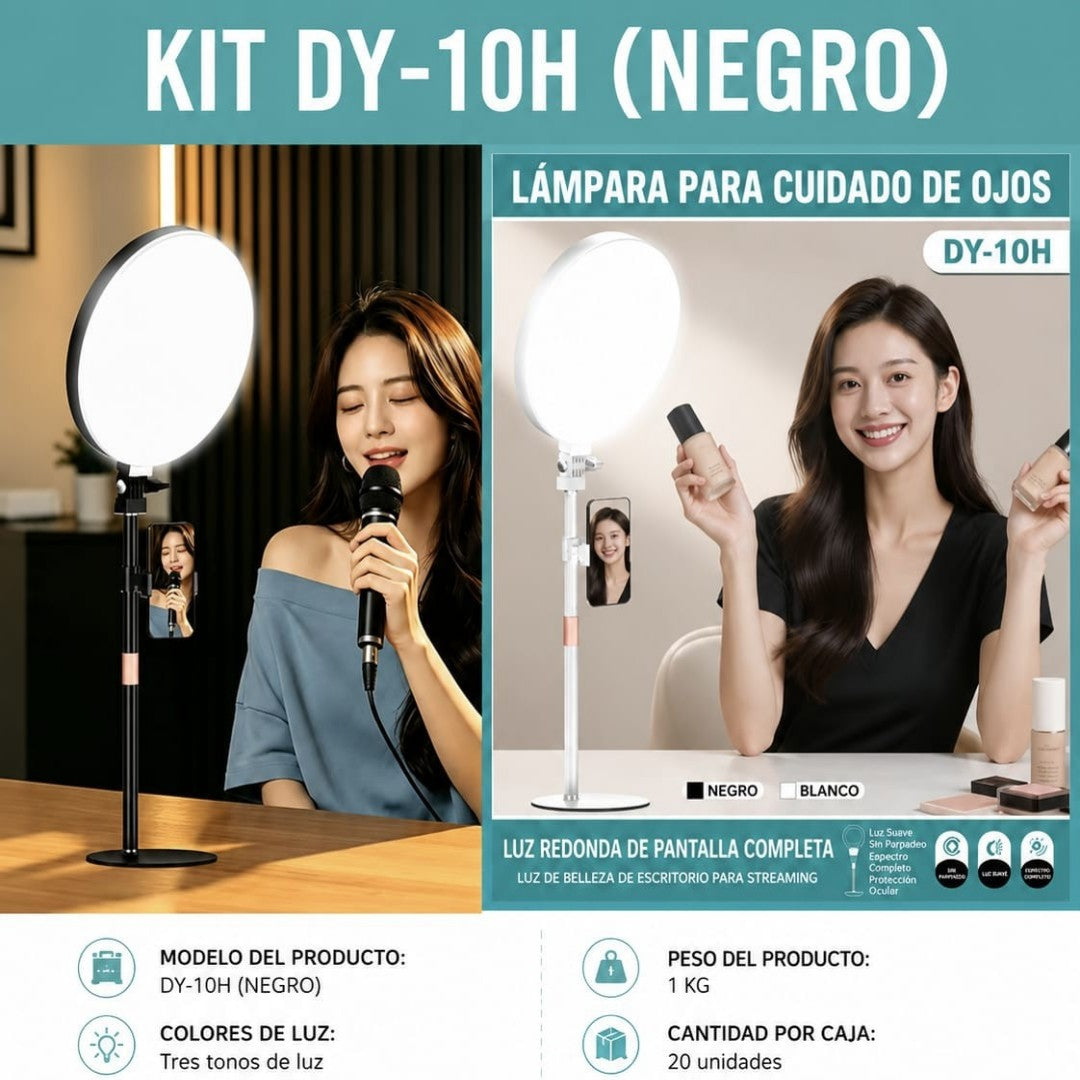 LAMPARA LED PARA STREAMING DY-10H