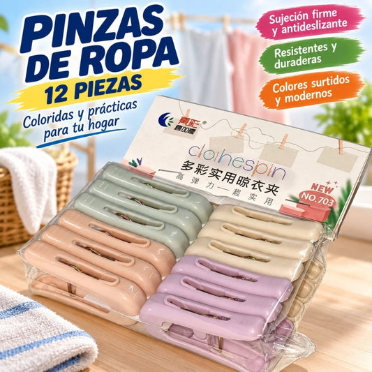 PRENSA ROPA 12PCS 703