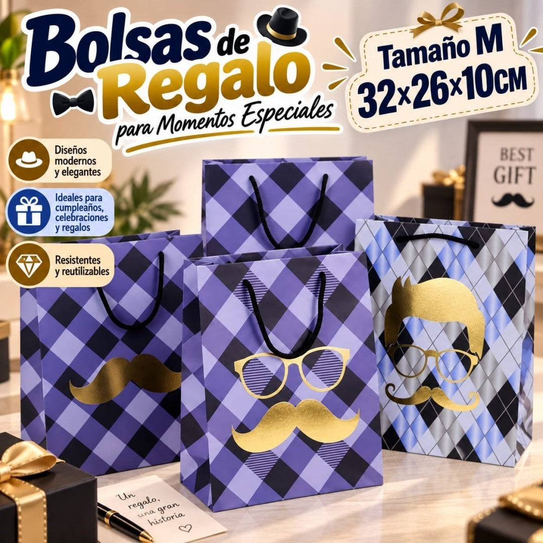 BOLSA REGALO M 32*26*10CM 2231