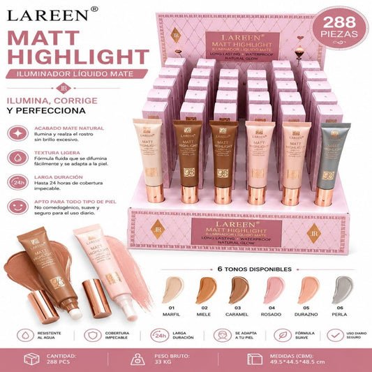 LLUMINADOR FACIAL LIQUITO MATE SE009