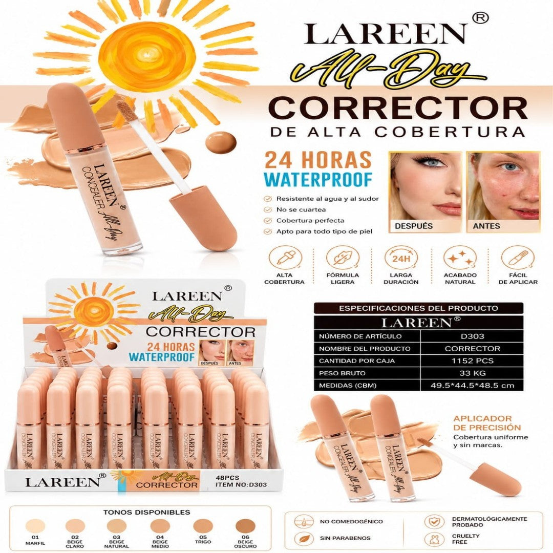 CORRECTOR FACIAL WATERPROOF D303