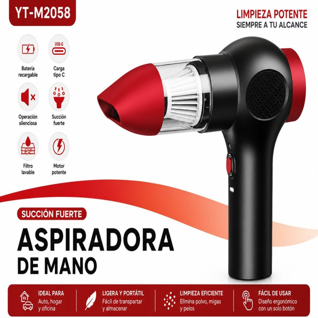 MINI ASPIRADORA RECARGABLE YT-M2058