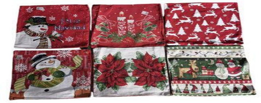 FORRO COJIN LINO NAVIDAD 45*45