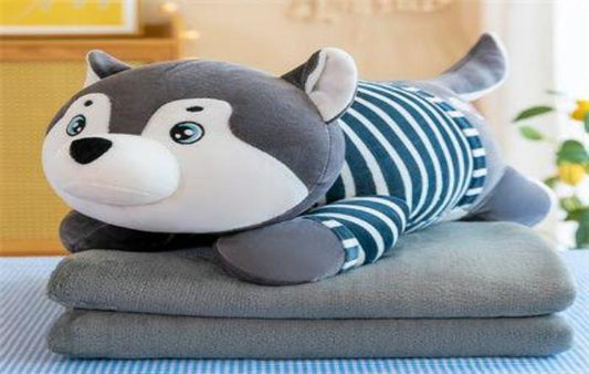 COBIJA ALMOHADA ANIMAL