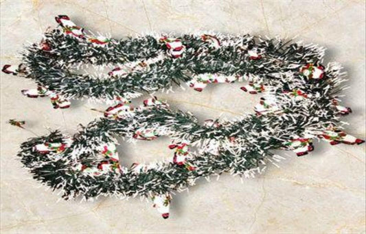 GUIRNALDA VERDE C/MUNECO 9CM