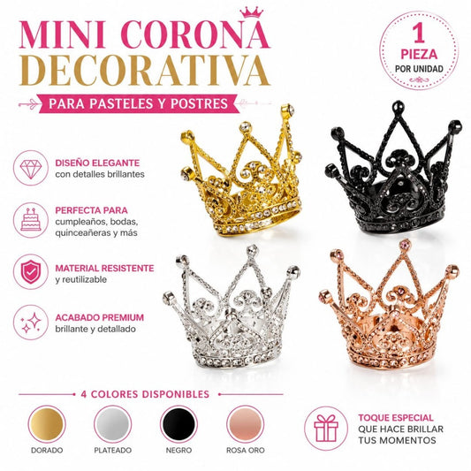 MINI CORONA FIESTA PEQ COLOR