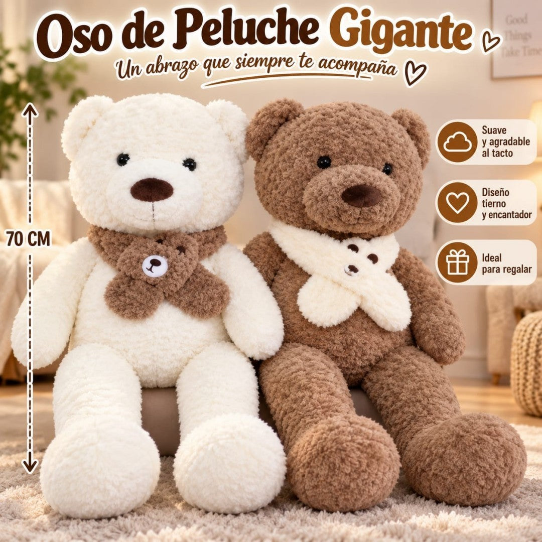 PELUCHE OSO BUFANDA 70CM