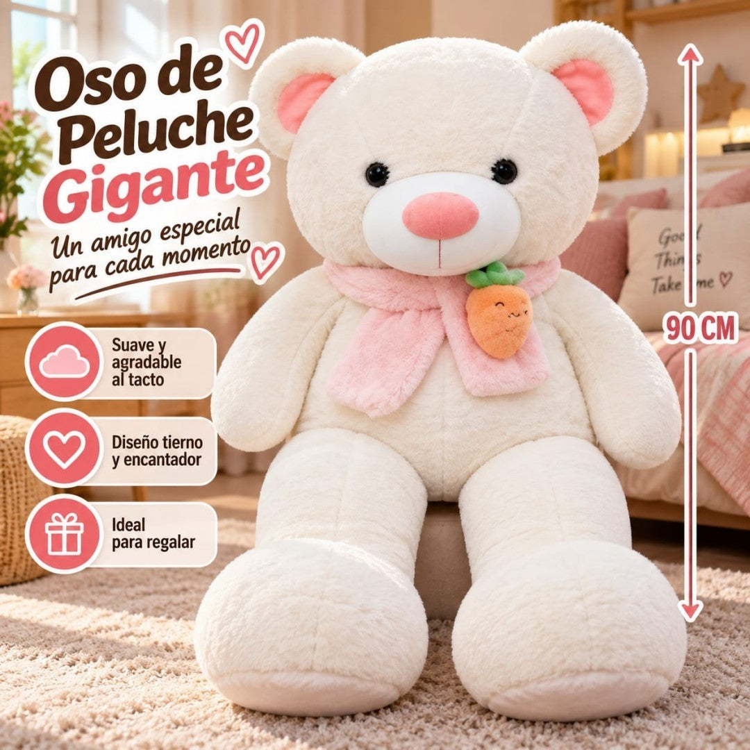 PELUCHE OSO BUFANDA 90CM