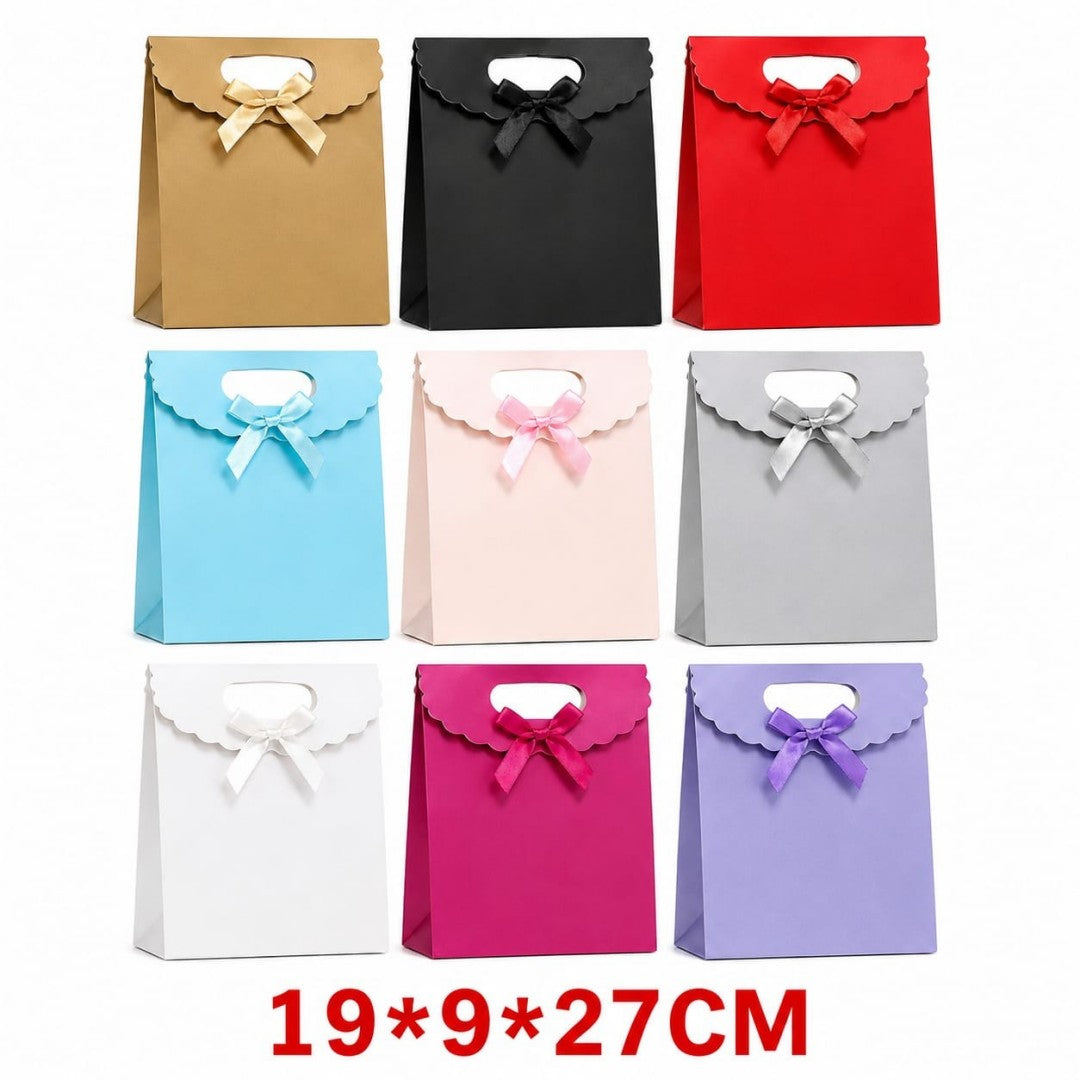 BOLSA REGALO M LAZO 19*9*27CM