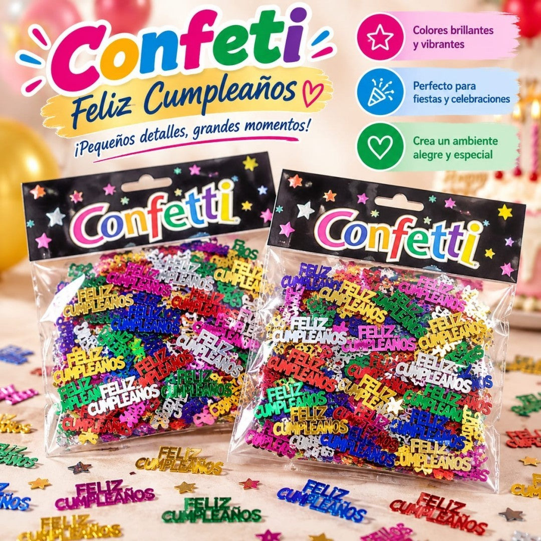 CONFETI ESPANOL ESCARCHA
