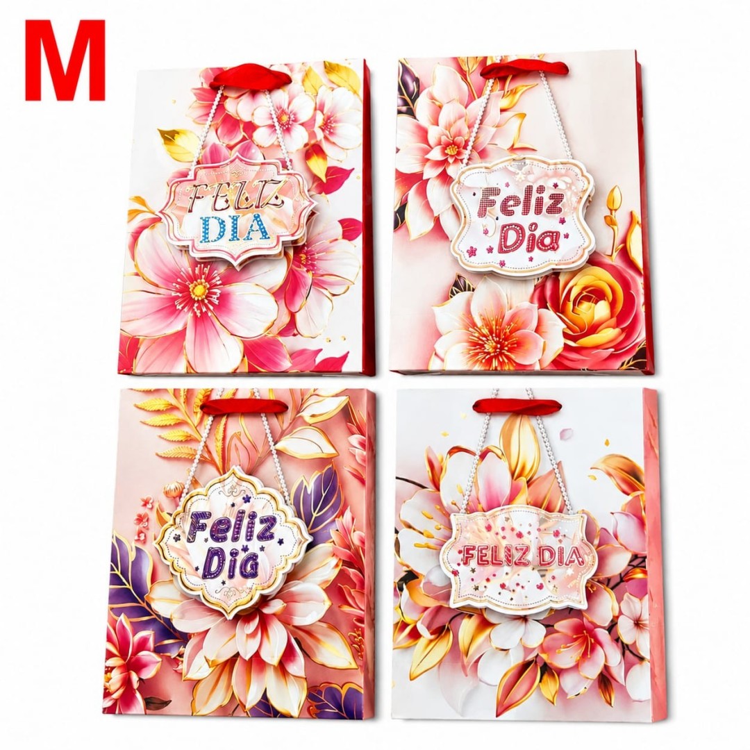 BOLSA REGALO M FELIZ DIA SC328