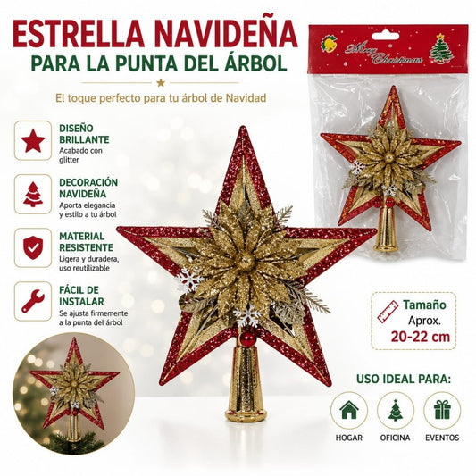 ESTRELLA PARA ARBOL XK25-128