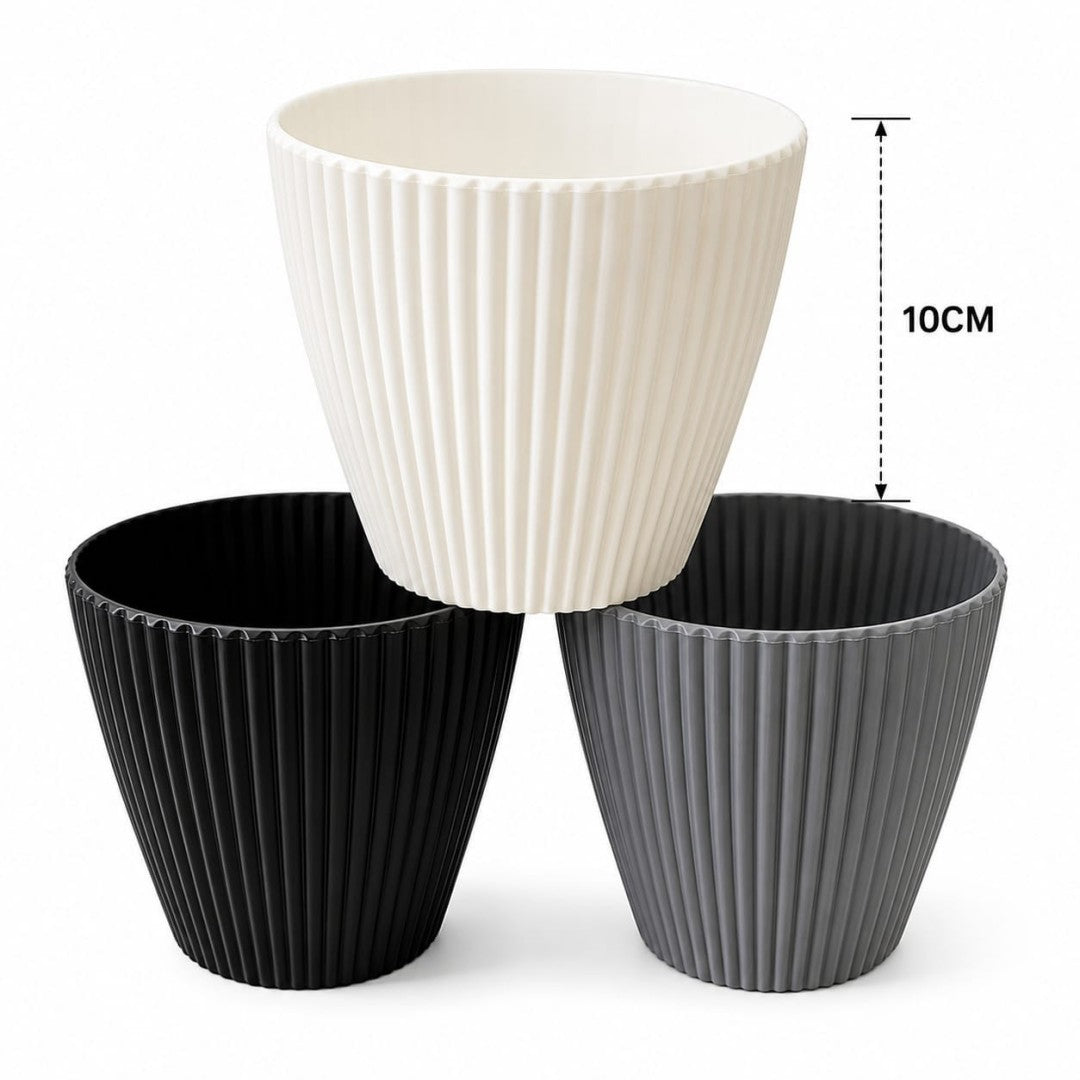 MACETA PVC RALLA 10CM 110