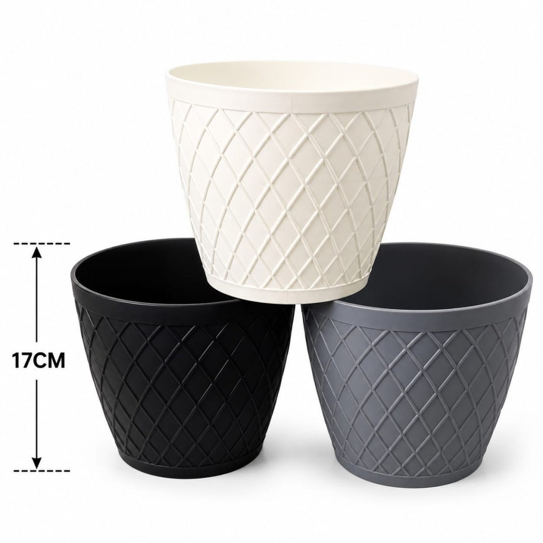 MACETA PVC 890-3 17CM