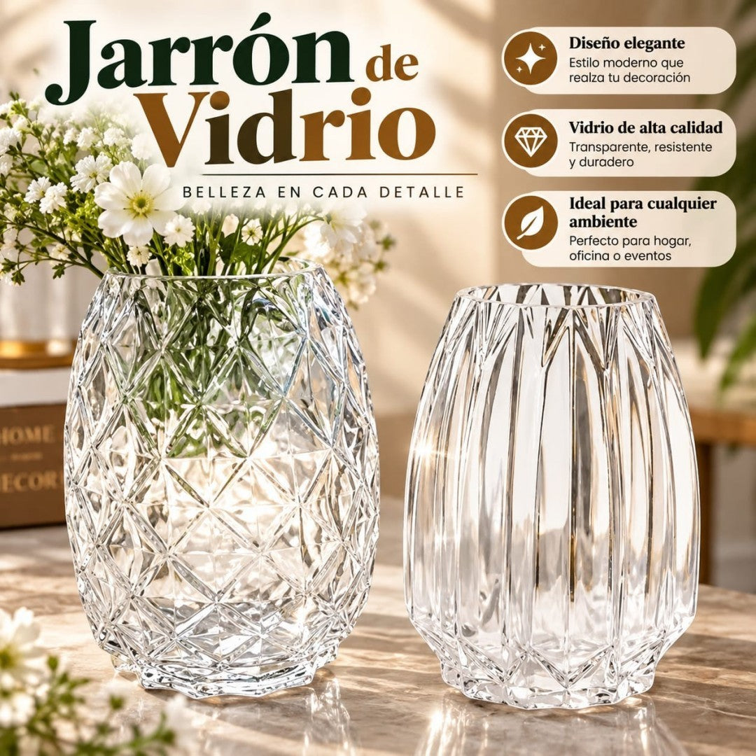 FLORERO VIDRIO 1420