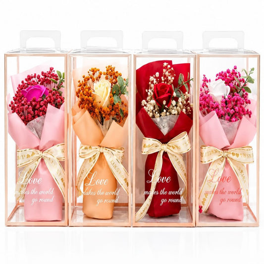 ROSA ARTIFICIALES EN CAJA SAN VALENTIN B