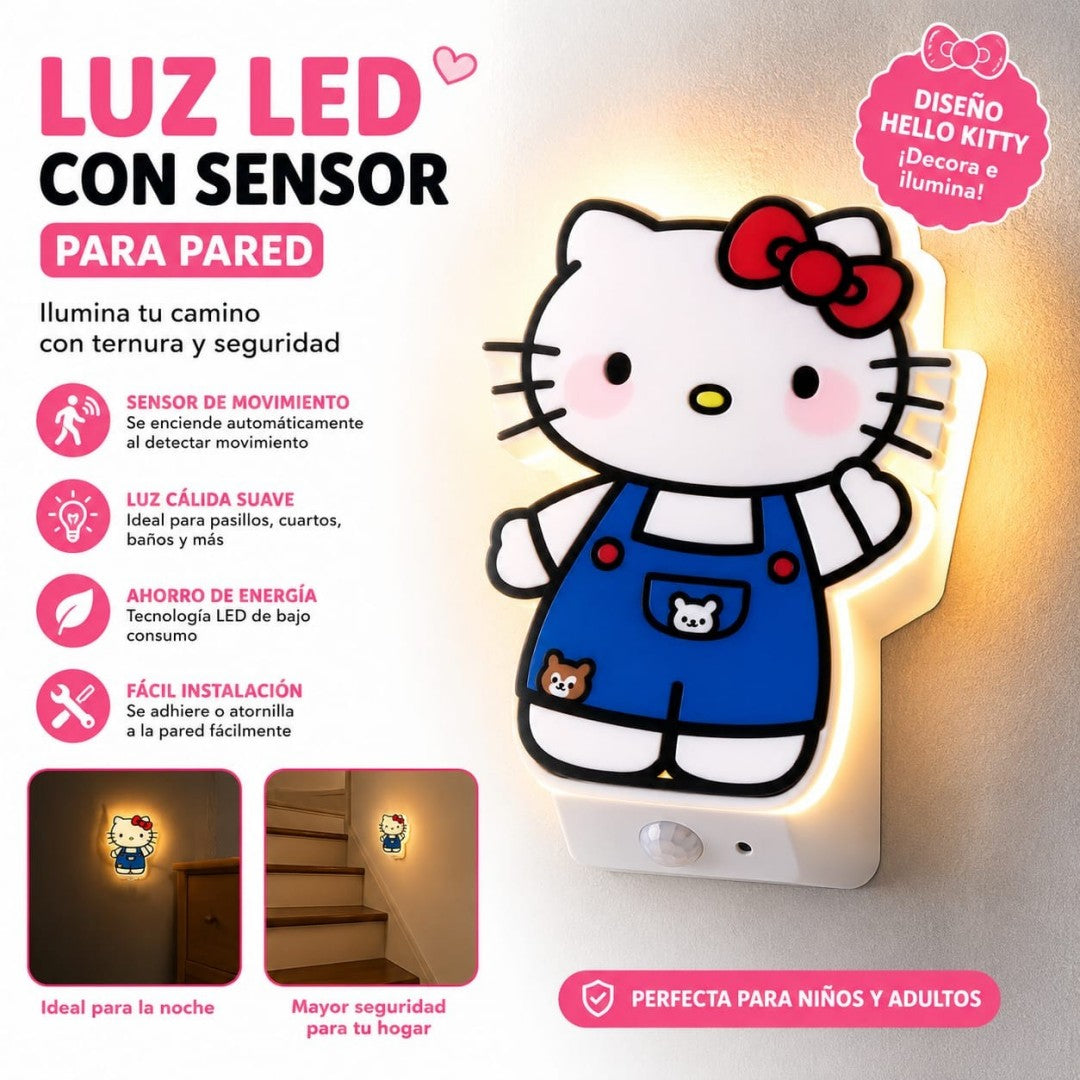 LAMPARA DE PARED CON SENSOR KETTY
