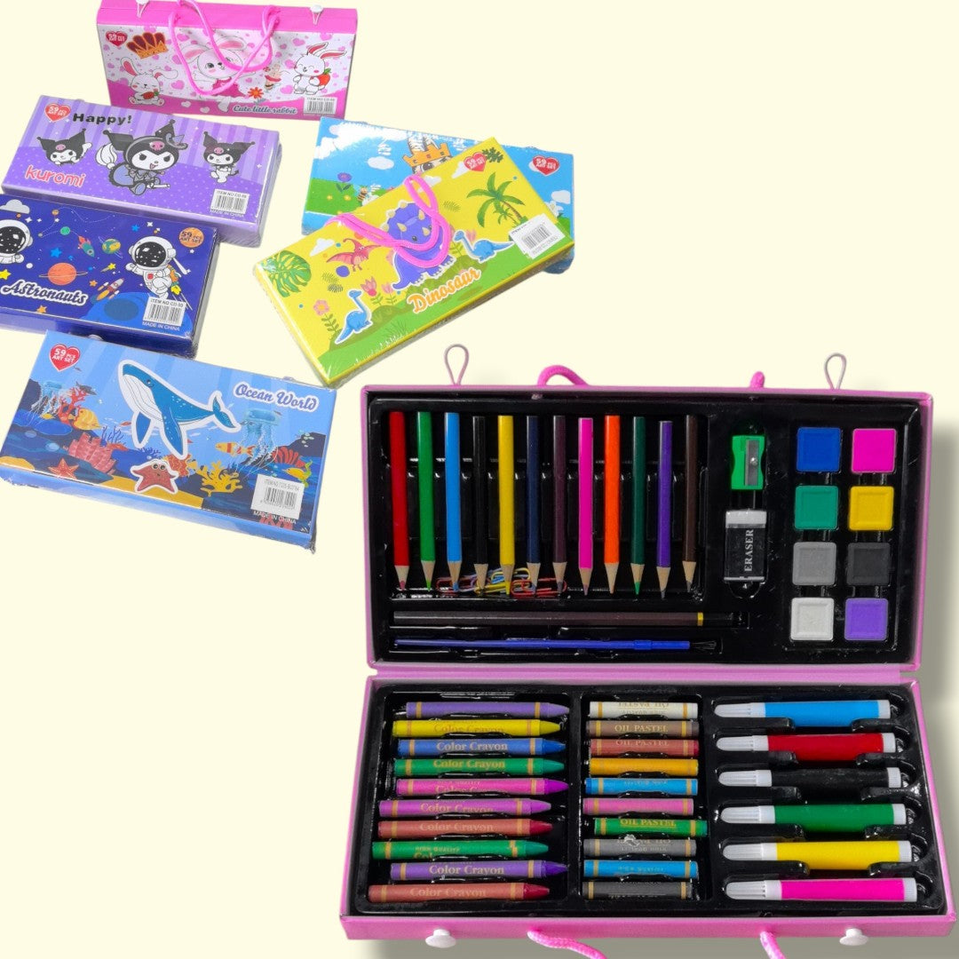 SET ARTE 59PCS PERSONAJE