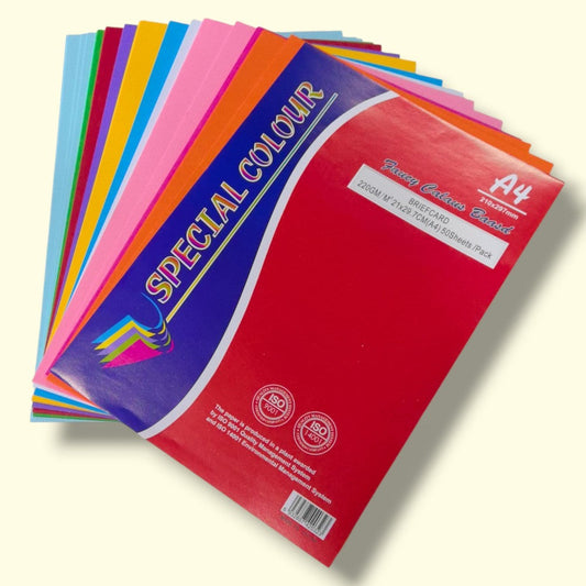 PAPEL COLOR A4 50HOJAS