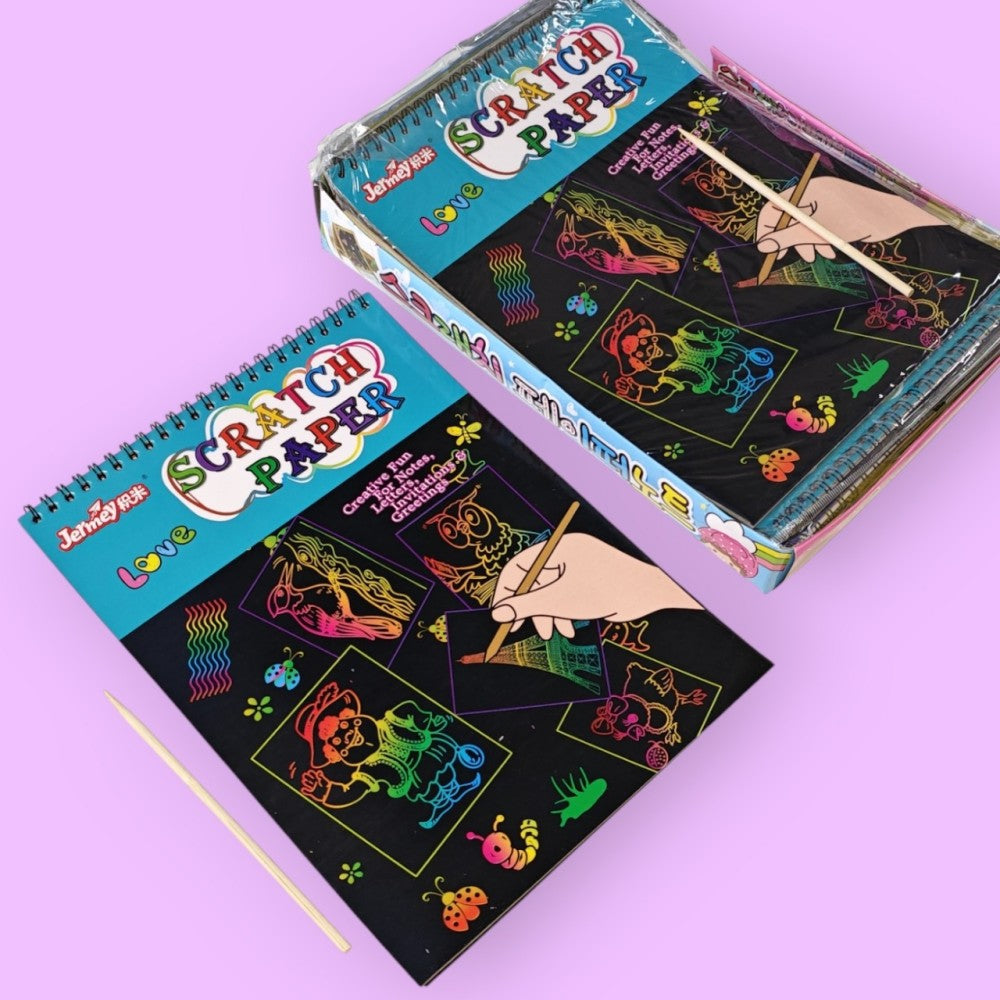 DIBUJO PARA RASPAR 16K 4242