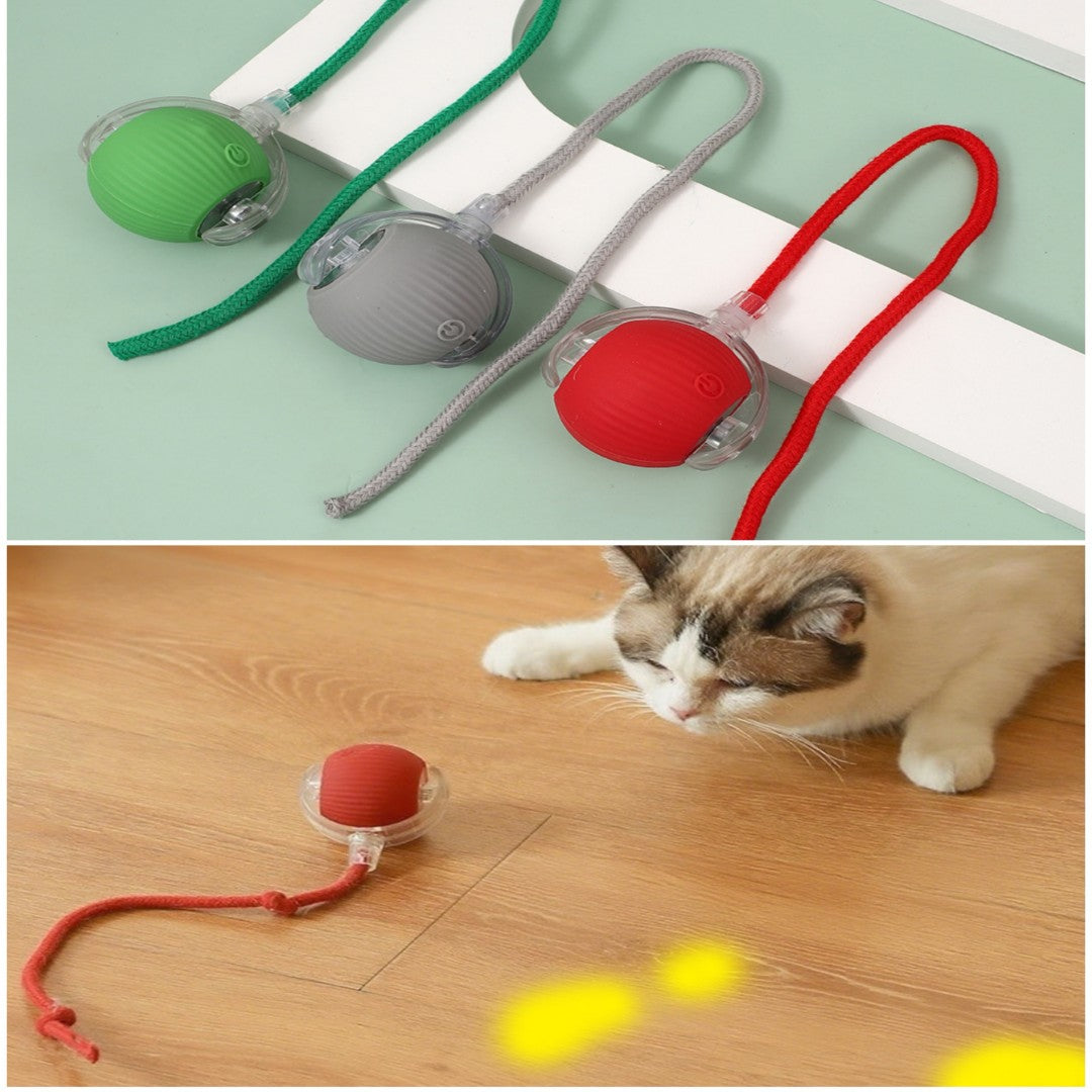 JUGUETE BOLA ELECTRICA PARA GATO P02