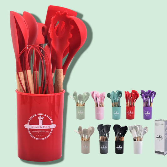 SET COCINA DE 12PCS SILICONA