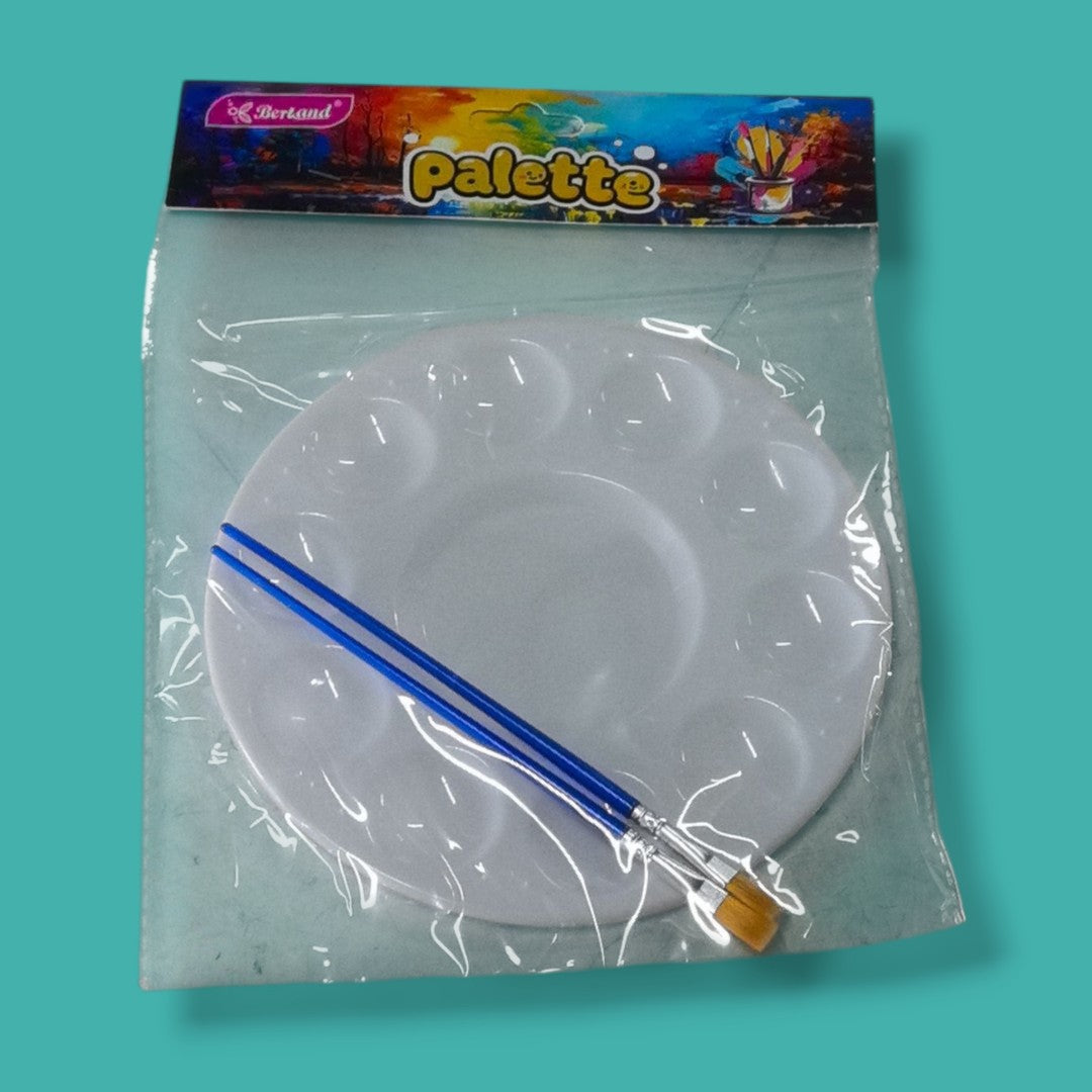 SET PALETA PINCEL 3PCS