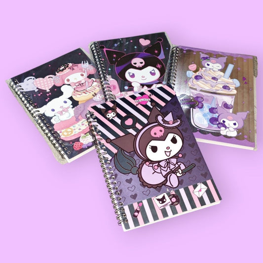 CUADERNO RESORTE A5 KUROMI