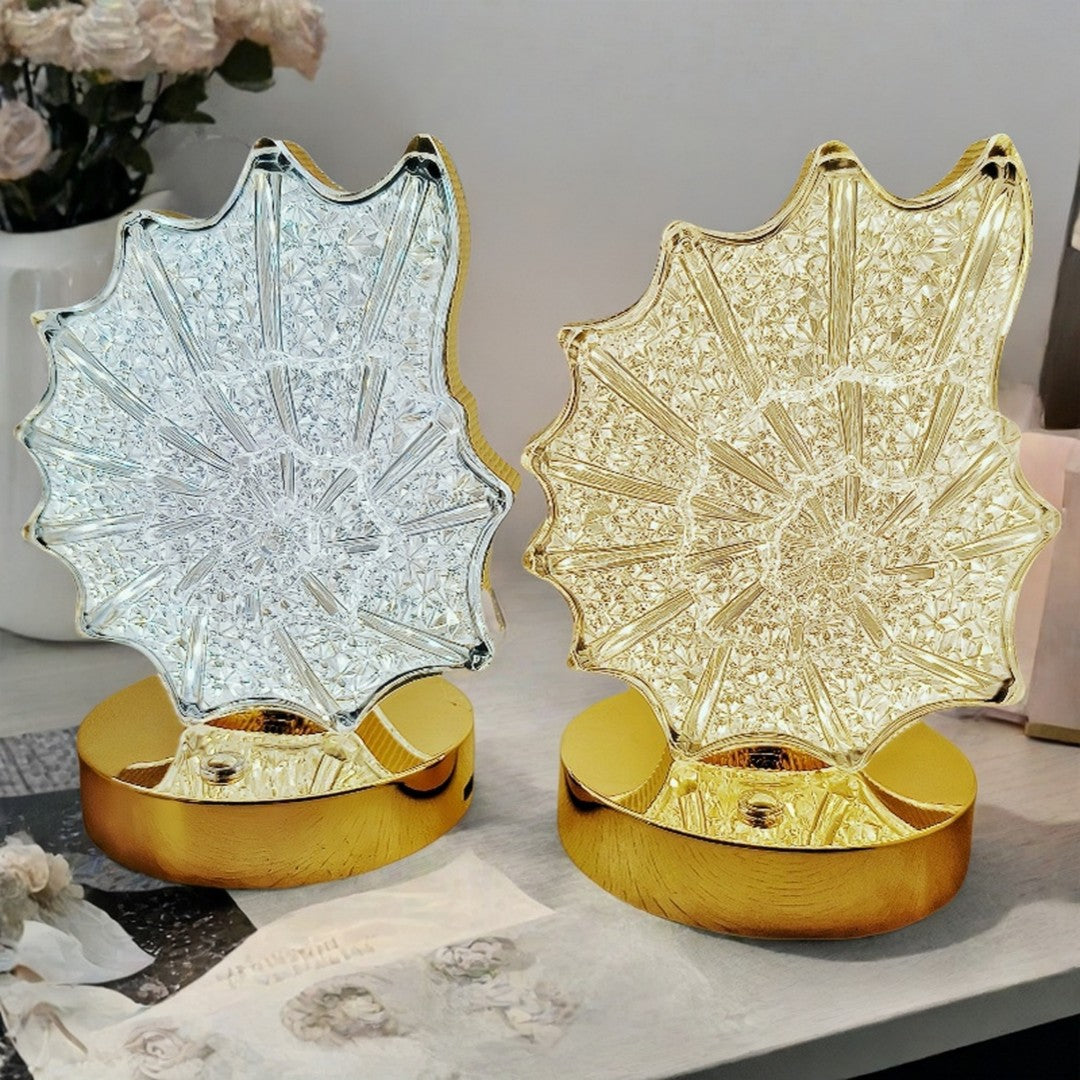 LAMPARA DE MESA TACTIL CONCHA