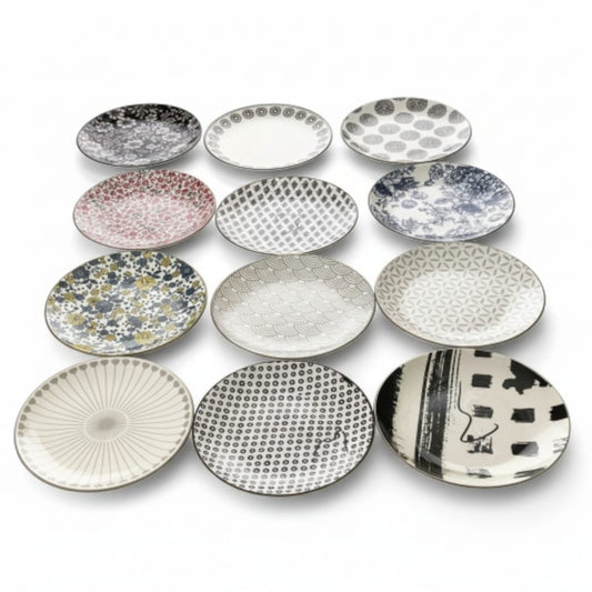 PLATO CERAMICA 10.5PULG DISENO AZAR A