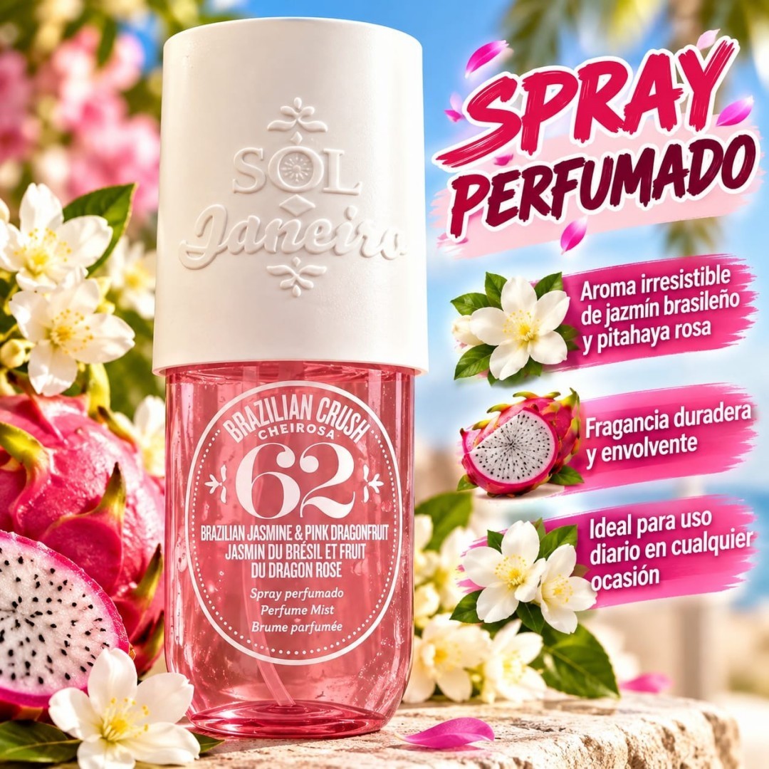 SPRAY PERFUMADO SOL 90ML Y903