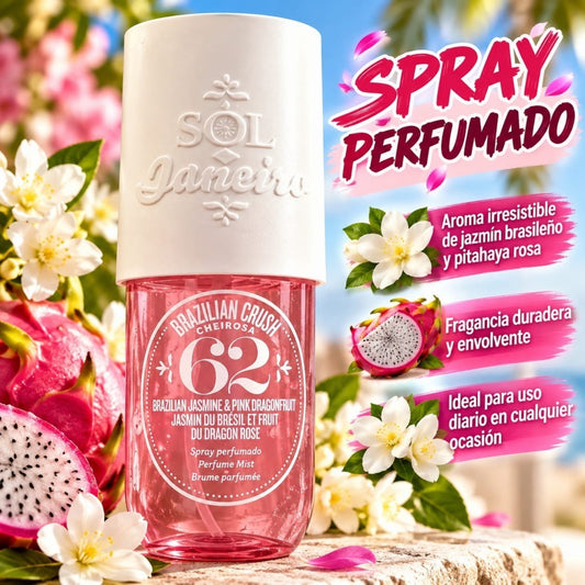 SPRAY PERFUMADO SOL 90ML Y903