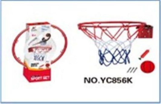 JUEGO TABLERO BALONCESTO METAL YC856K