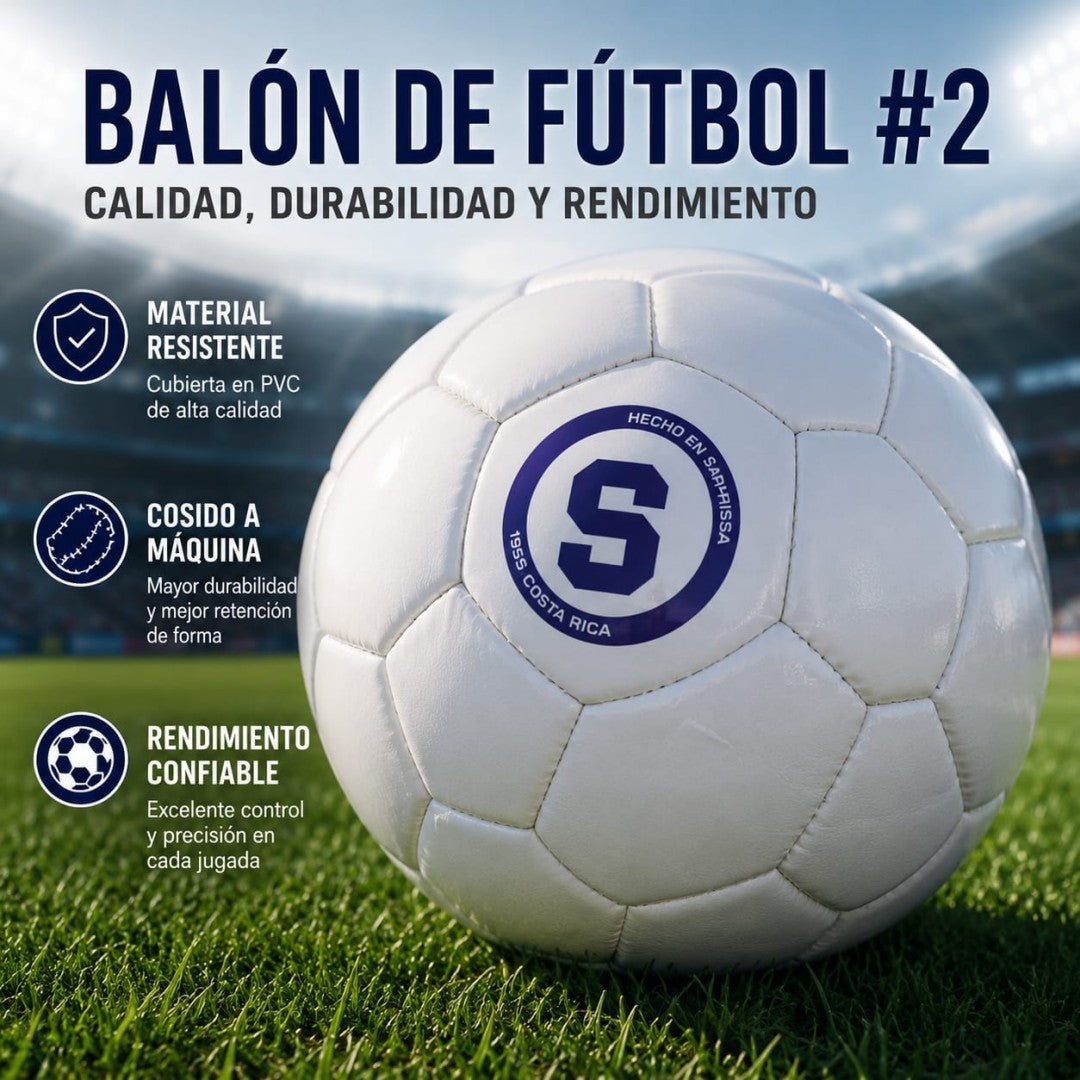 FUTBOL TAMANO 2 PEQ SAPRISSA