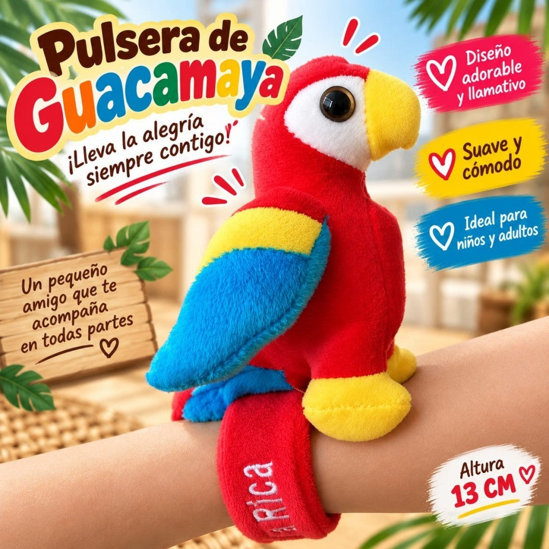 PULSERA GUACAMAYA COSTA RICA