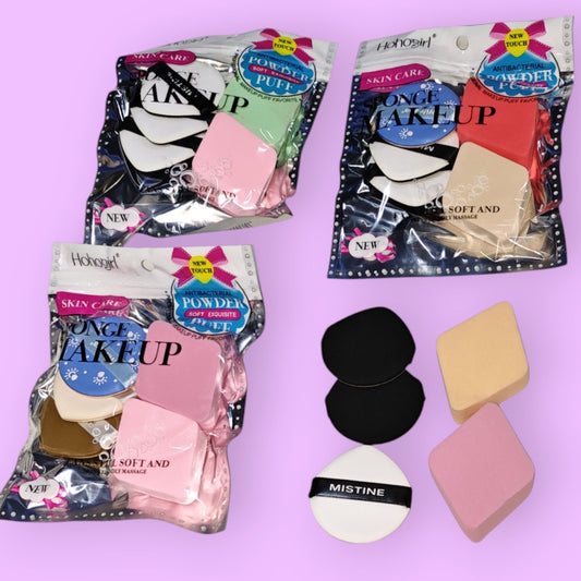 ESPONJA MAQUILLAJE 5 PCS