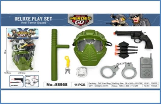 JUEGO POLICIA 11PCS 88958