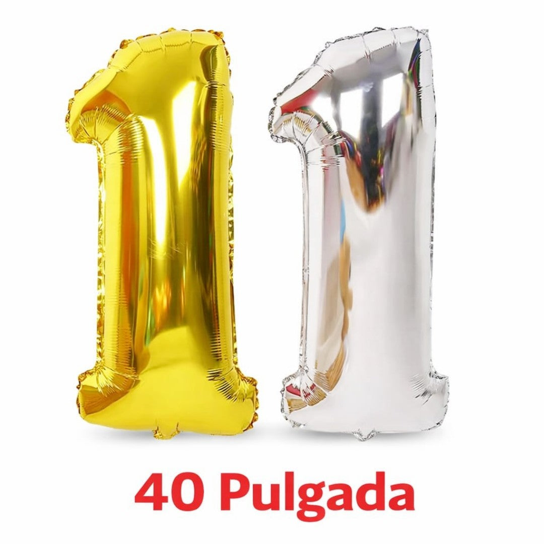 GLOBO NUMERO 1 40PULG