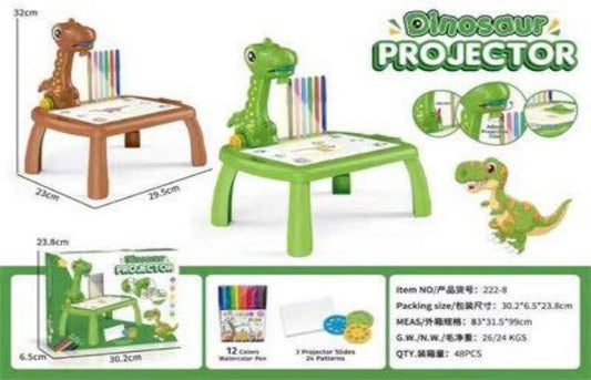 MESA PROYECTOR DINOSAURIO 222-8