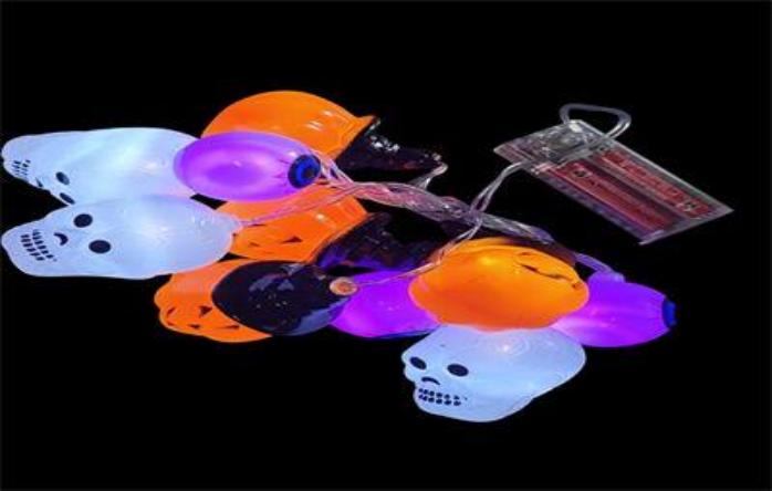 LUZ HALLOWEEN 10L 1.5M CALABAZA