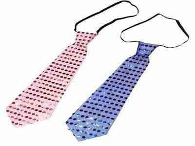 CORBATA LENTEJUELA HALLOWEEN CON LUZ